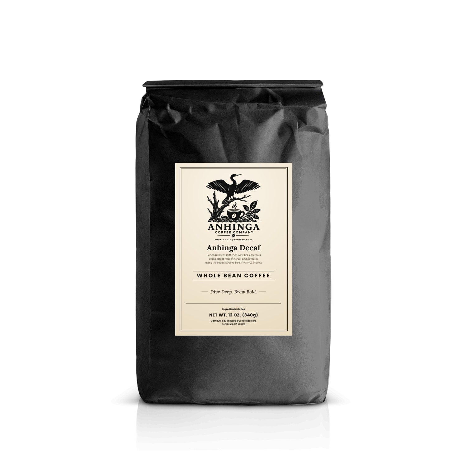 Anhinga Decaf - Whole Bean